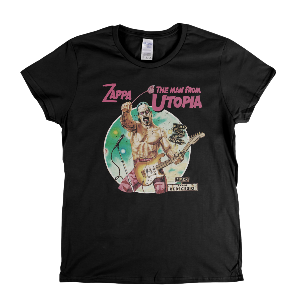 Zappa The Man From Utopia Womens T-Shirt