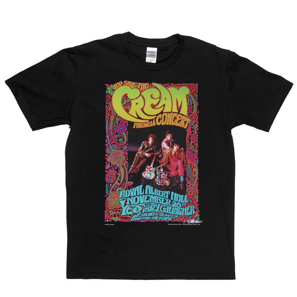 Cream Farewell Poster T-Shirt