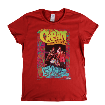 Cream Farewell Poster Womens T-Shirt