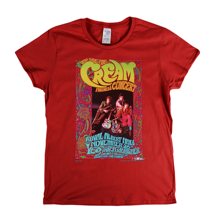Cream Farewell Poster Womens T-Shirt
