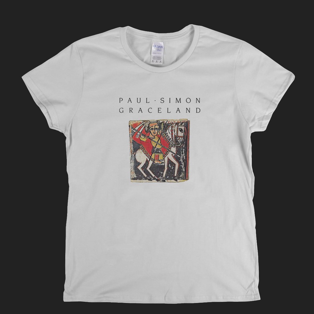 Paul Simon Graceland Womens T-Shirt