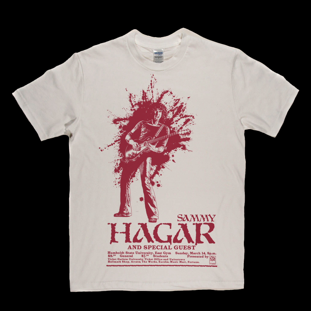 Sammy hagar t shirts sales
