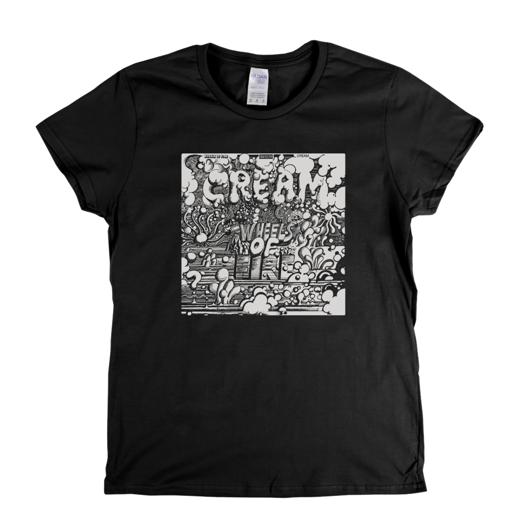 Cream Wheels Of Fire Womens T-Shirt