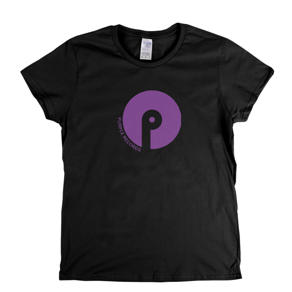 Purple Records Womens T-Shirt