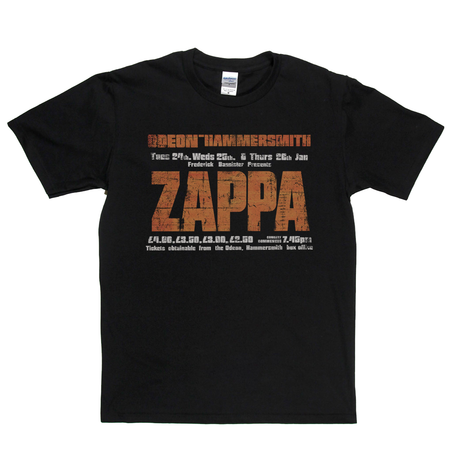 Zappa Odeon Gig Poster T-Shirt