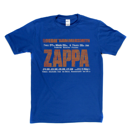 Zappa Odeon Gig Poster T-Shirt