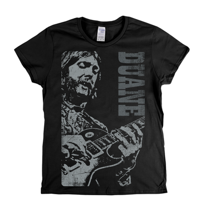 Duane Close Up Womens T-Shirt
