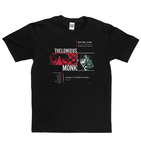 Theloneus Monk Genius Of Modern Music T-Shirt
