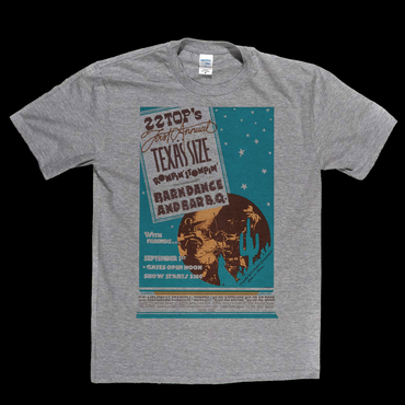 ZZ Top Texas Size Poster T-Shirt