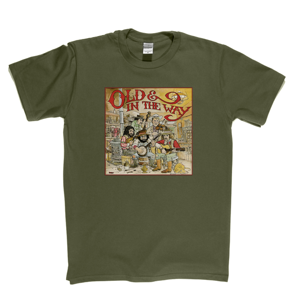 Jerry Garcia Old And In The Way T Shirt Jerry garcia old and in the way t shirt
