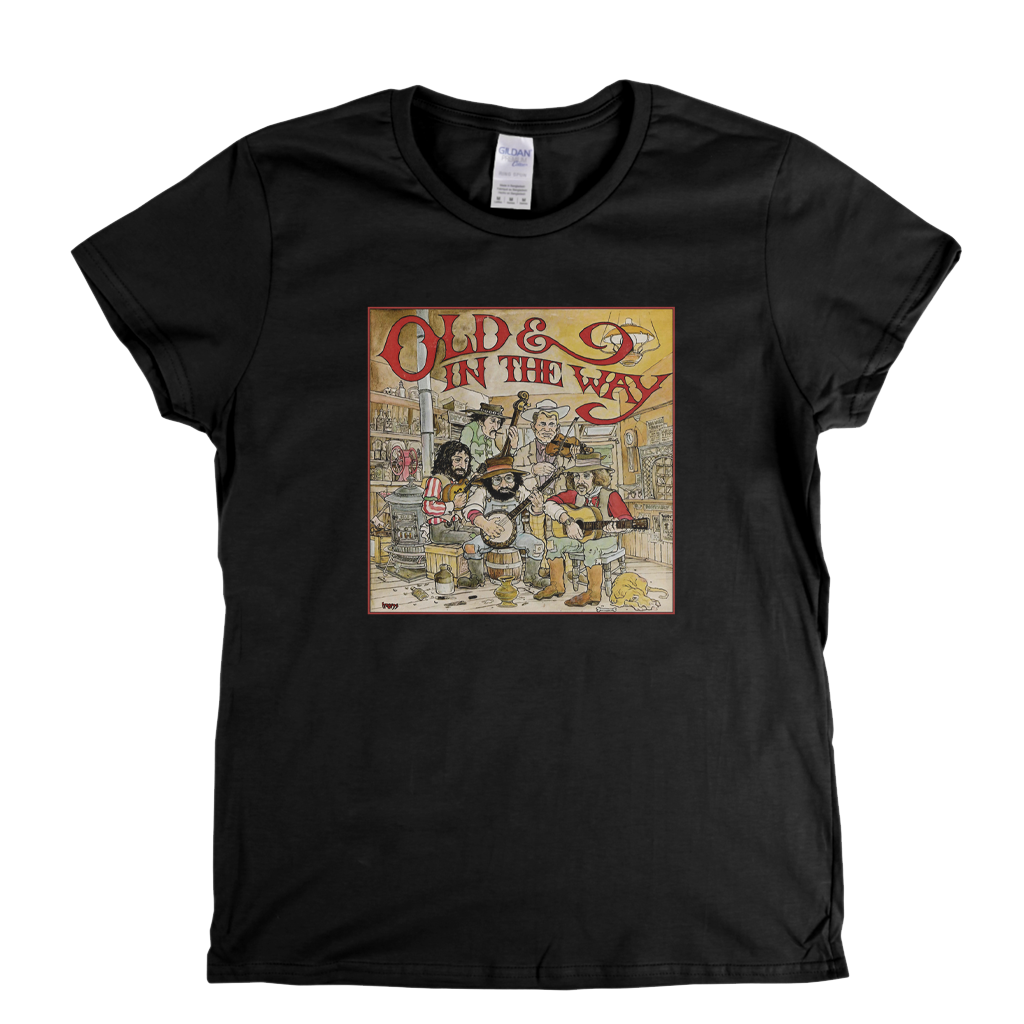 Jerry Garcia Old And In The Way Womens T-Shirt