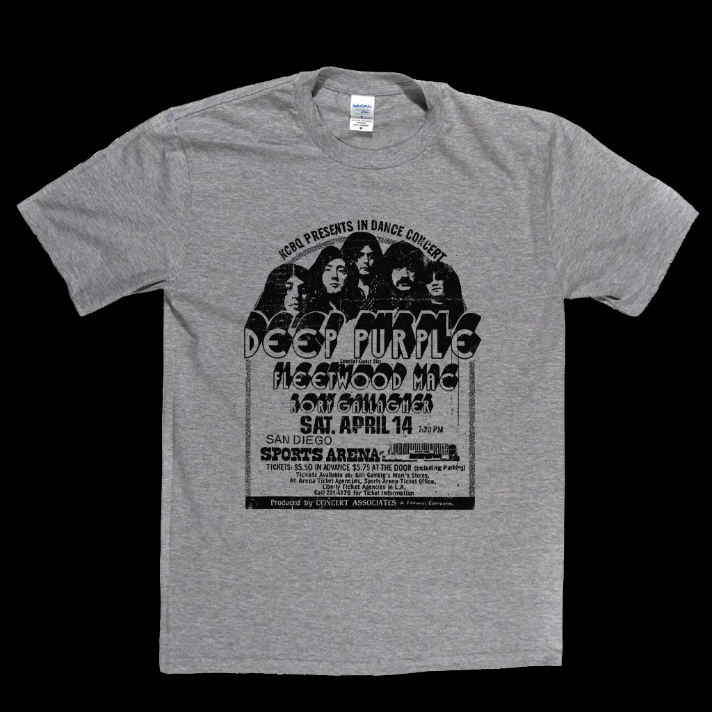Deep Purple Gig Poster T-Shirt