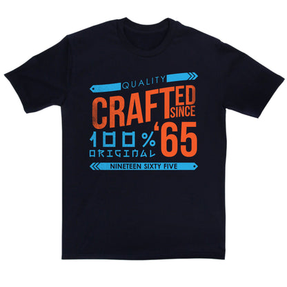 Crafted in 1965 Year T Shirt