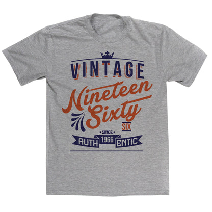 Vintage 1966 Year T Shirt