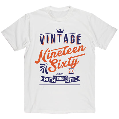 Vintage 1966 Year T Shirt