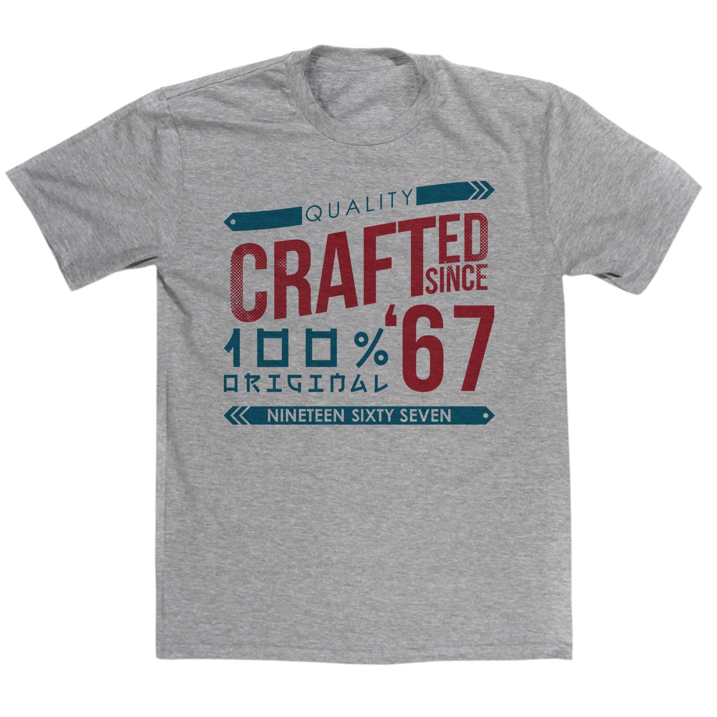Crafted in 1967 Year T Shirt