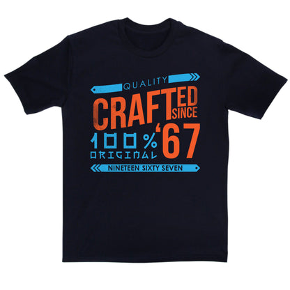 Crafted in 1967 Year T Shirt