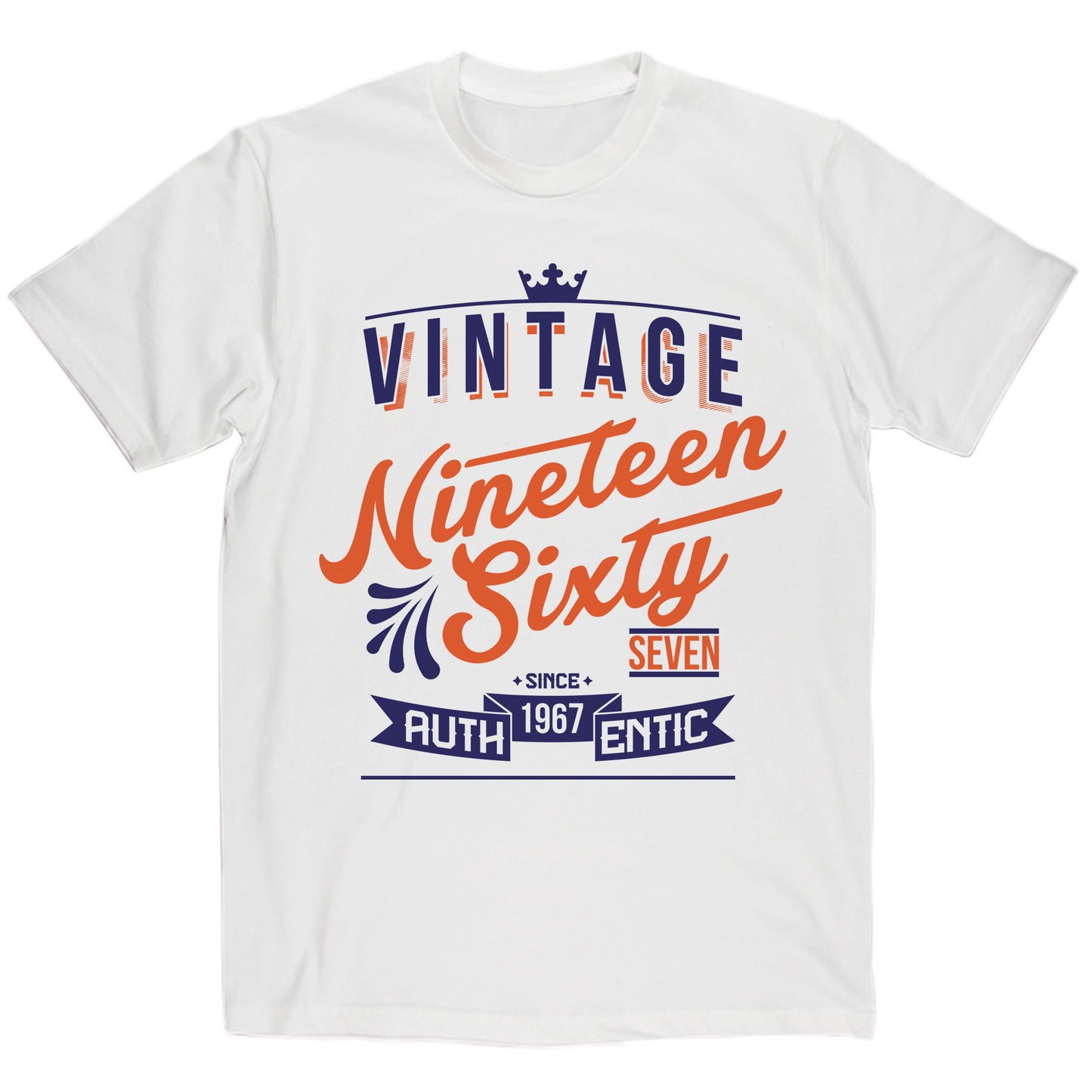 Vintage 1967 Year T Shirt