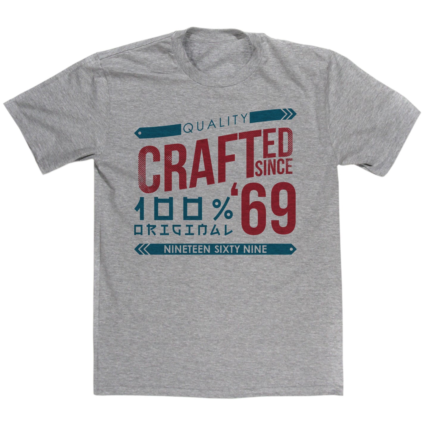 Crafted in 1969 Year T Shirt