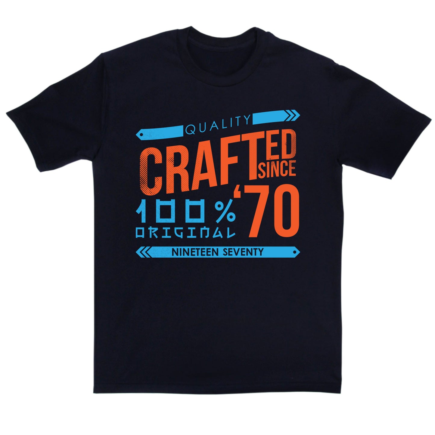 Crafted in 1970 Year T Shirt