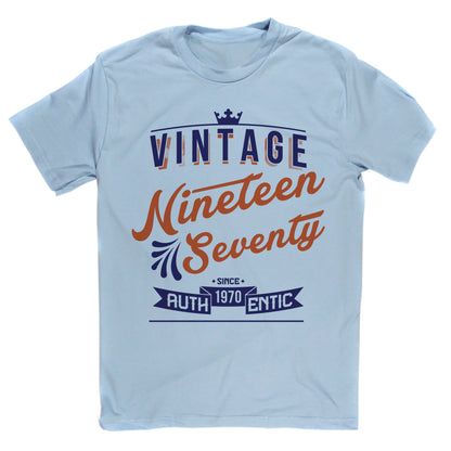 Vintage 1970 Year T Shirt