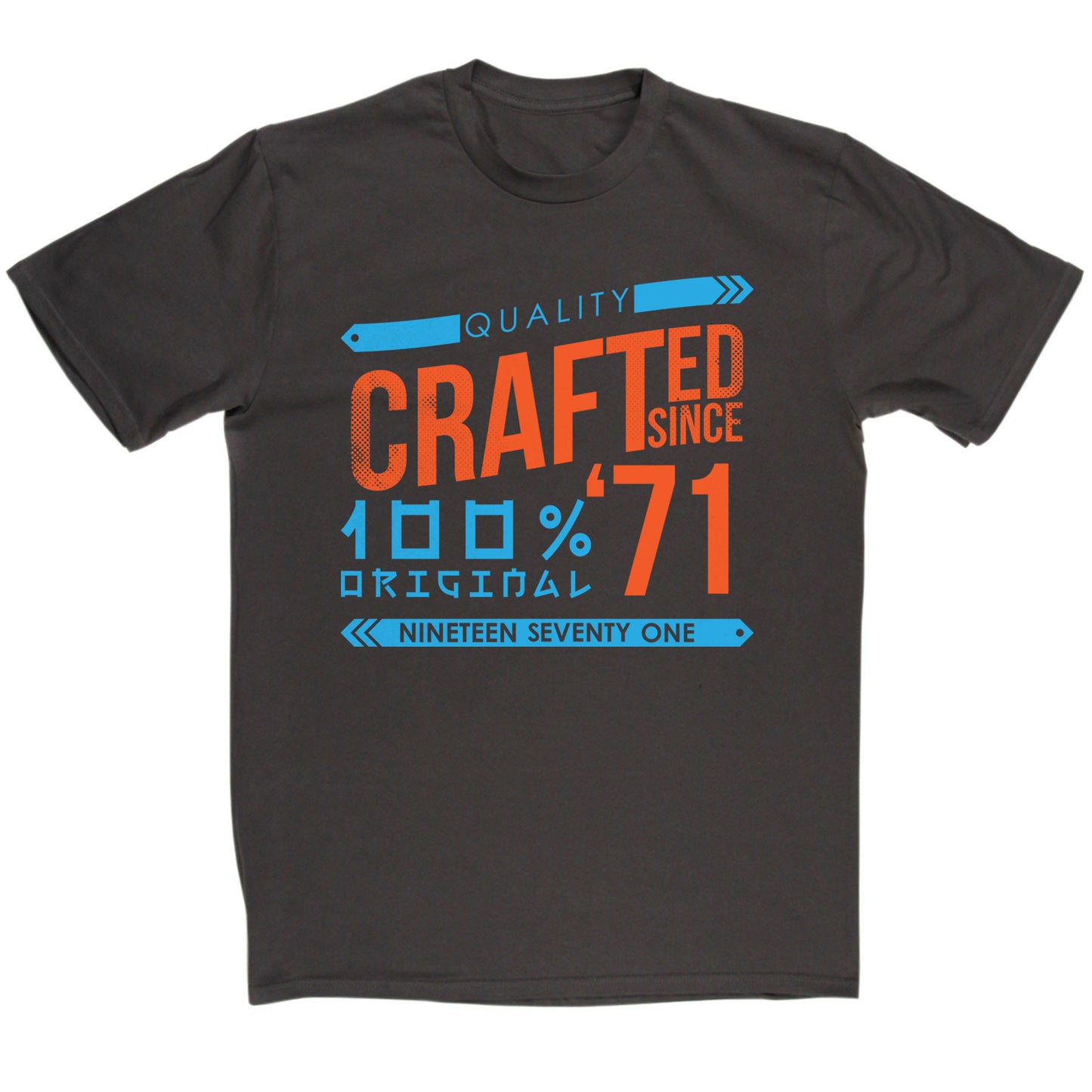 Crafted in 1971 Year T Shirt