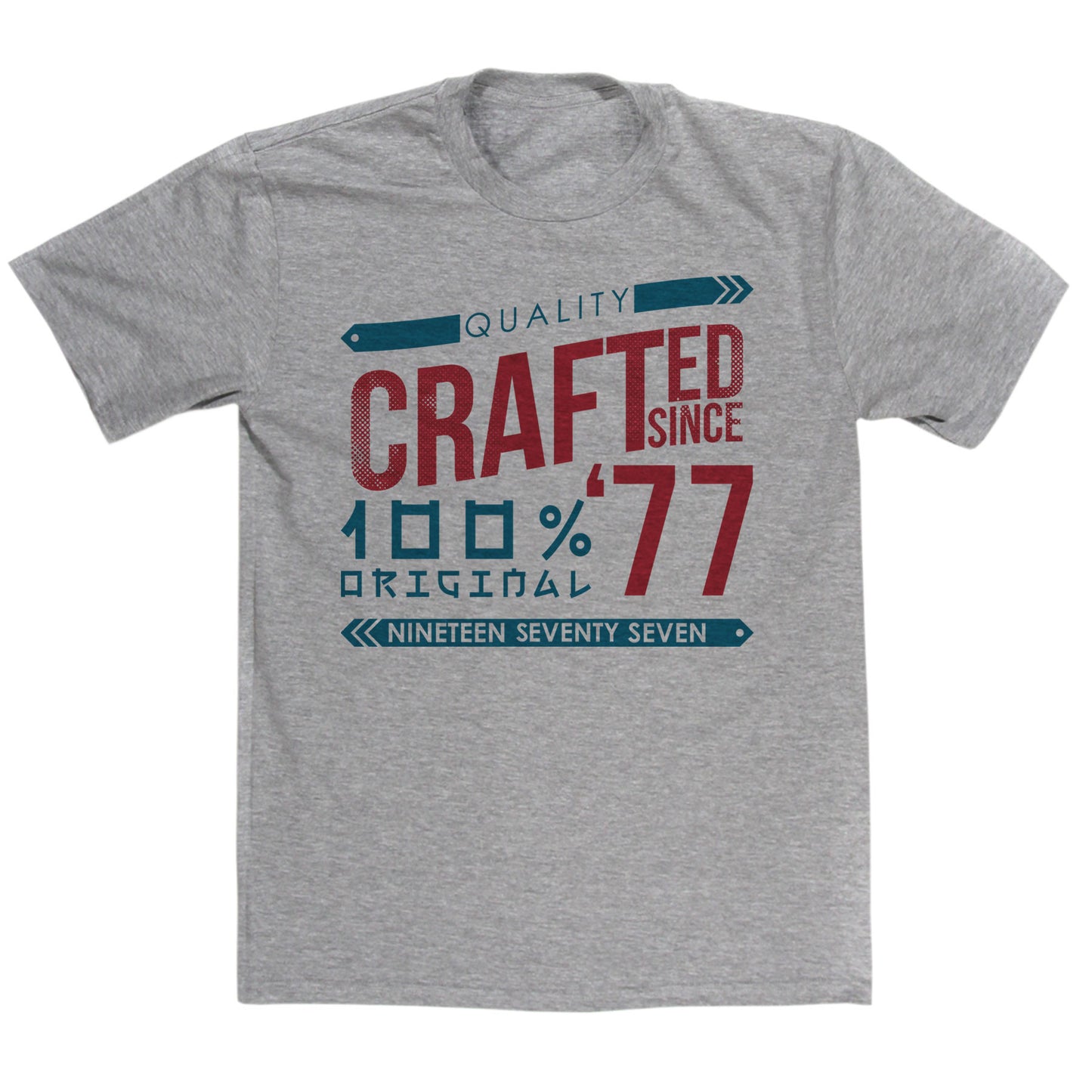 Crafted in 1977 Year T Shirt