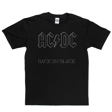 ACDC Back In Black T-Shirt