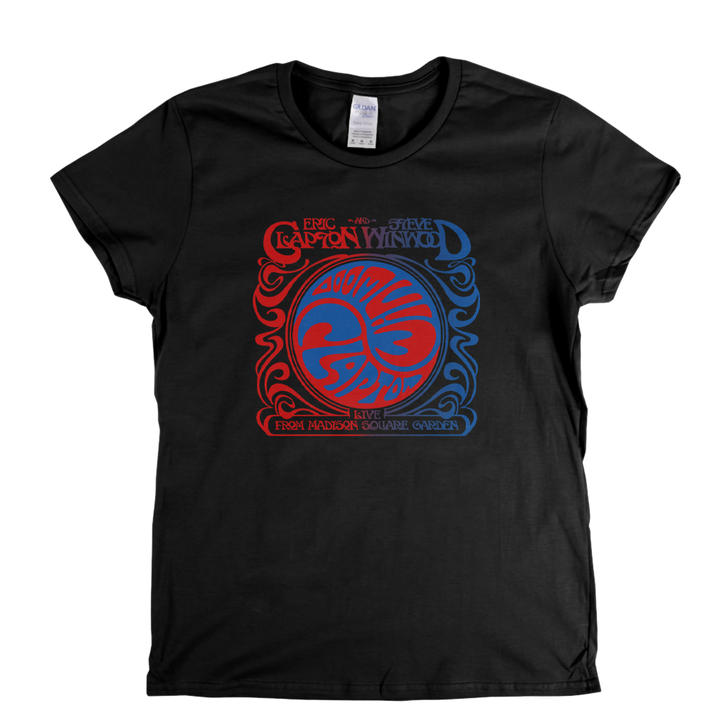 Eric Clapton Steve Winwood Live From Madison Square Garden Womens T-Shirt