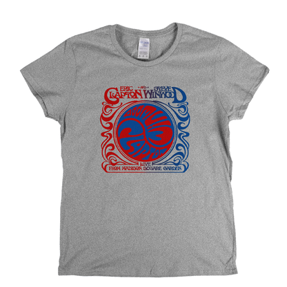 Eric Clapton Steve Winwood Live From Madison Square Garden Womens T-Shirt