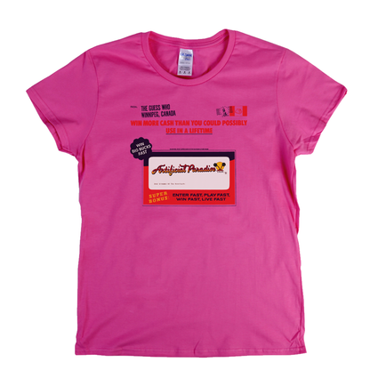 The Guess Who Artificial Paradise Womens T-Shirt
