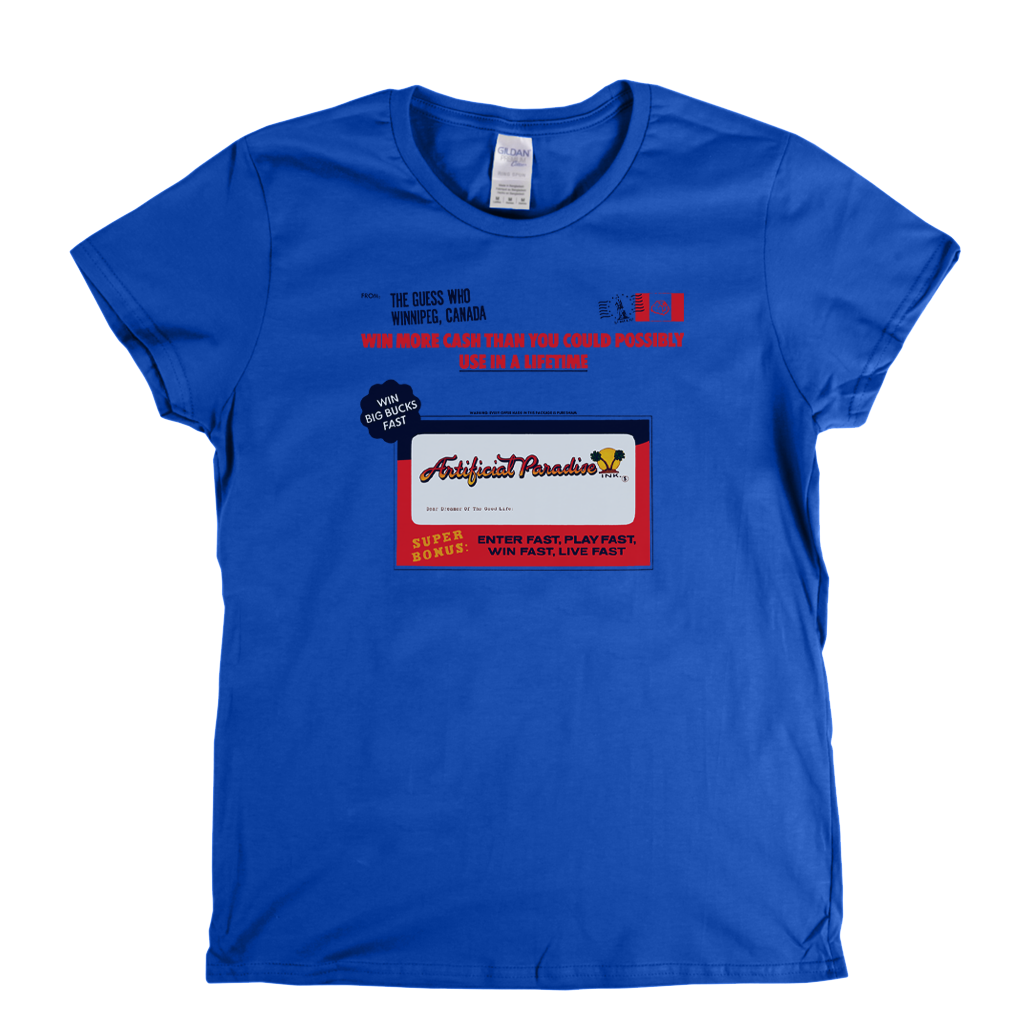 The Guess Who Artificial Paradise Womens T-Shirt