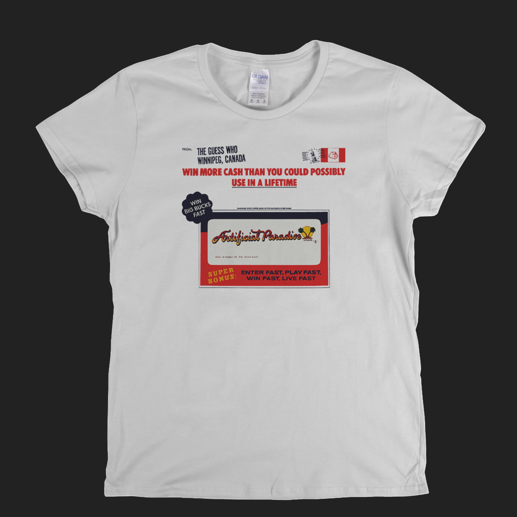 The Guess Who Artificial Paradise Womens T-Shirt