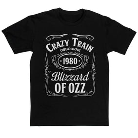 Ozzy Osbourne Inspired - Crazy Train T Shirt