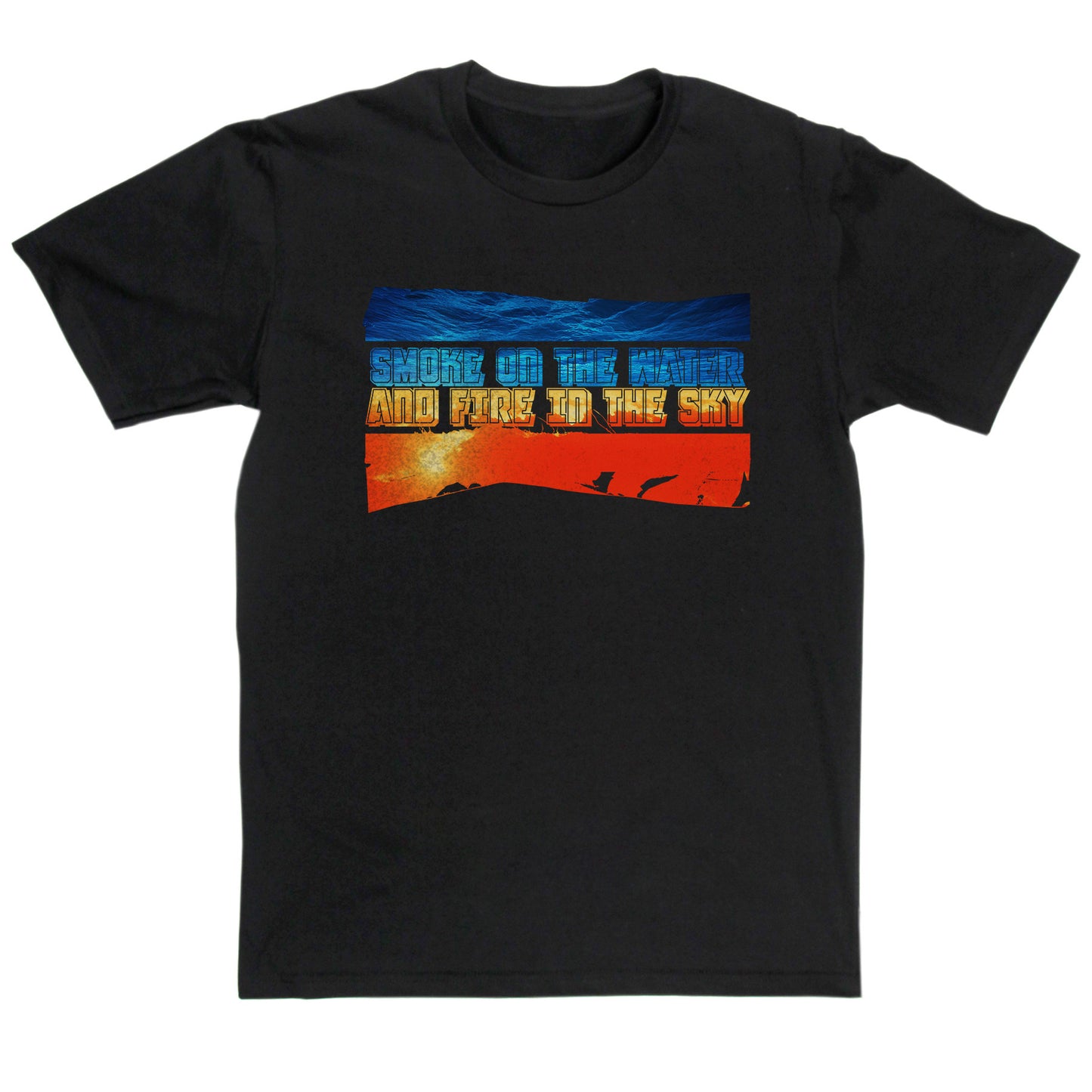 Deep Purple Inspired - Smoke On The Water T Shirt