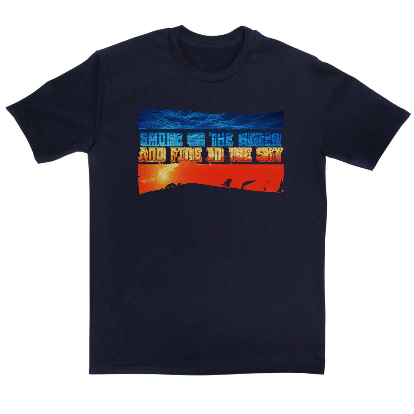 Deep Purple Inspired - Smoke On The Water T Shirt