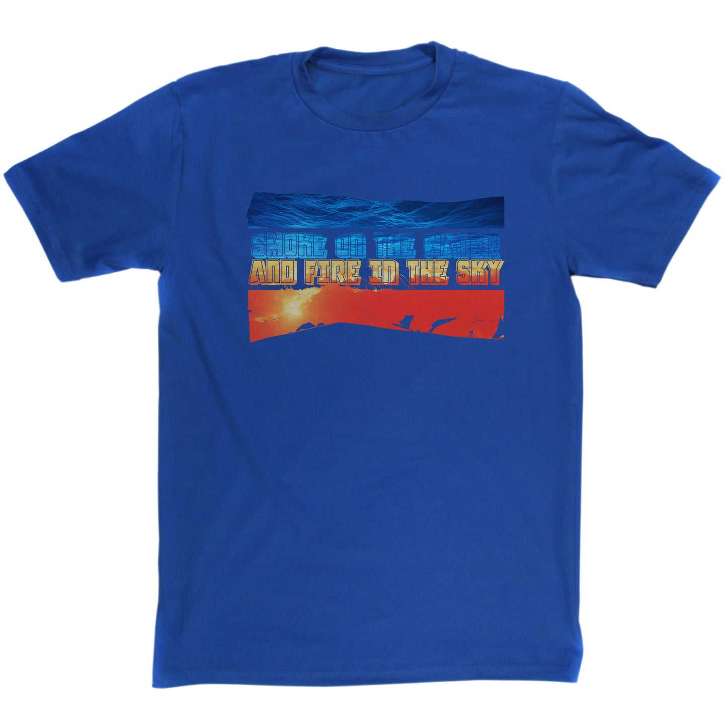Deep Purple Inspired - Smoke On The Water T Shirt