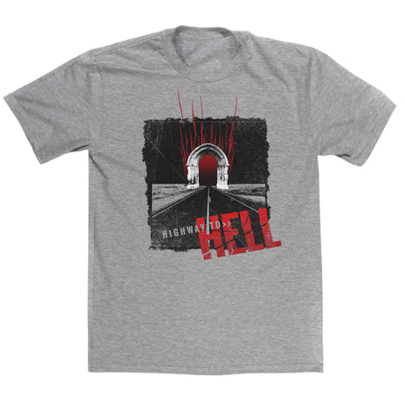 ACDC Inspired Highway To Hell T Shirt
