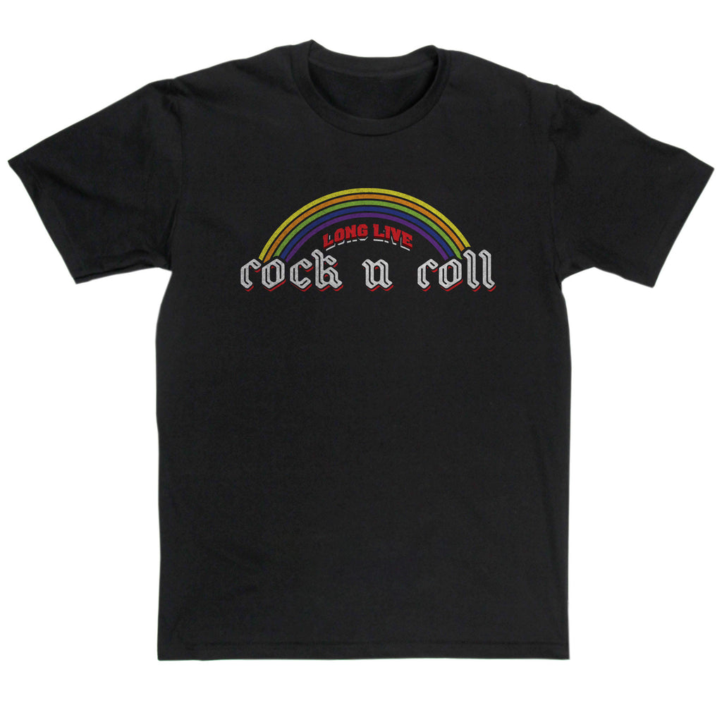 Rainbow Inspired Long Live Rock n Roll T Shirt