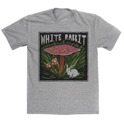 Jefferson Airplane Inspired - White Rabbit T Shirt