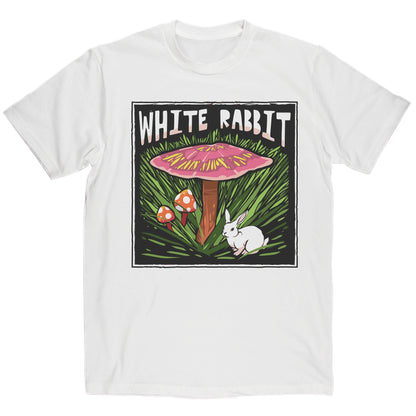 Jefferson Airplane Inspired - White Rabbit T Shirt