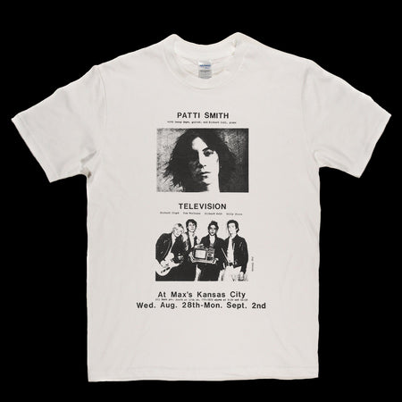 Patti Smith and Television Poster T-shirt