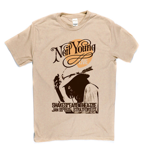 Neil Young Poster T shirt DJTees