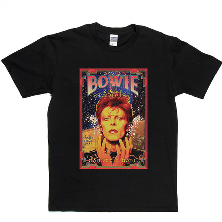 David Bowie Ziggy Stardust Limited Edition Poster T-shirt