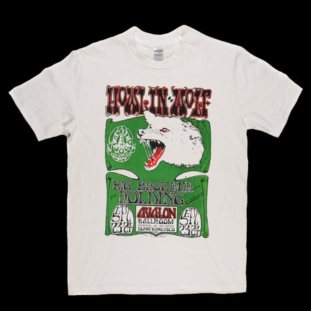 Howlin Wolf Limited Edition Poster T-shirt