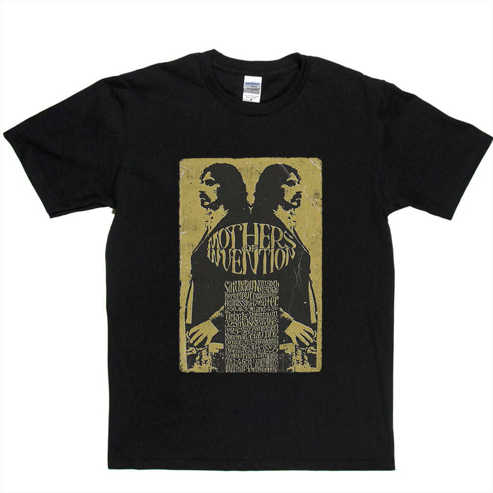 Zappa - Mothers of Invention Vintage Poster T-shirt
