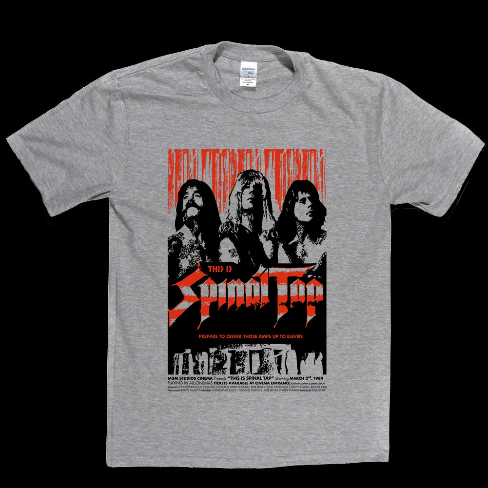 Spinal Tap Limited Edition Poster T-shirt
