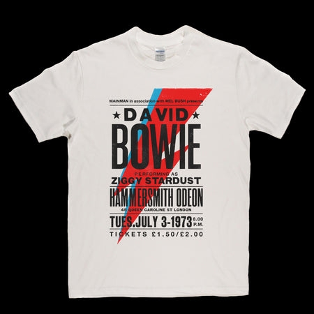 David Bowie Limited Edition Poster T-shirt