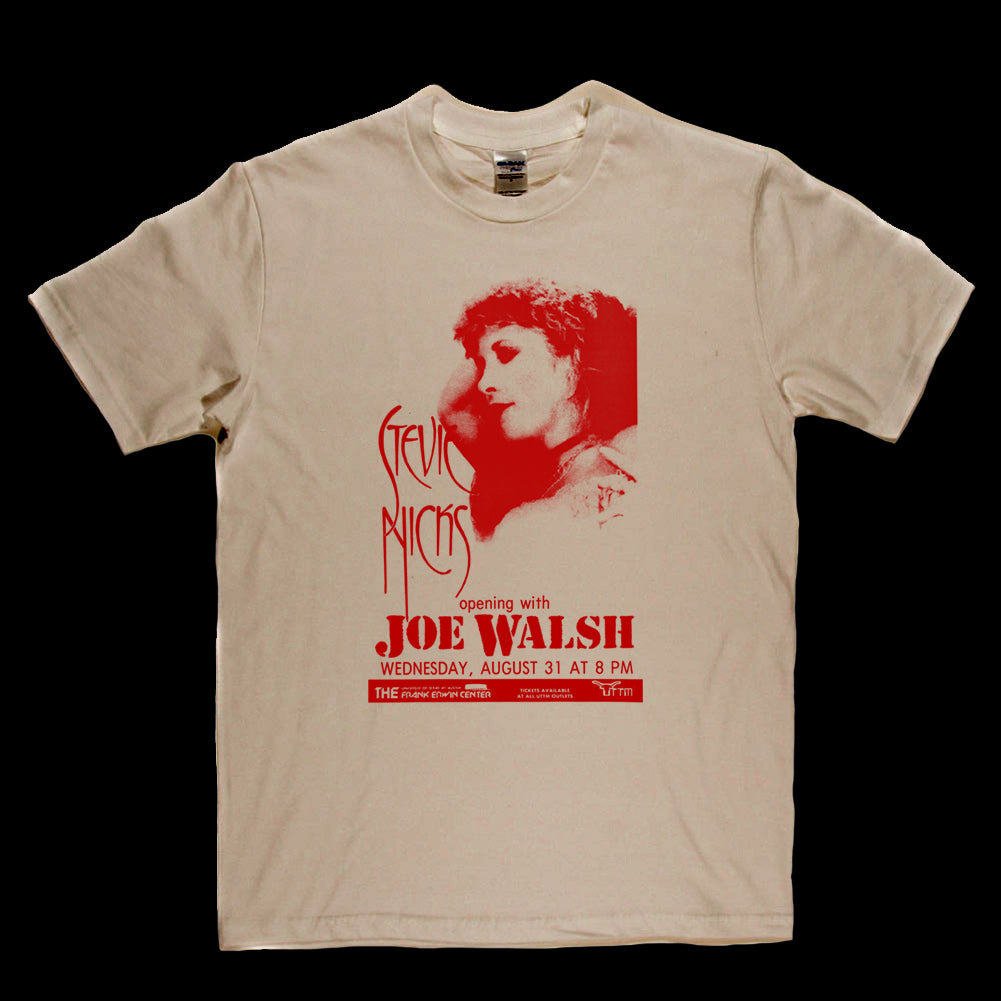 Stevie Nicks & Joe Walsh Poster T-shirt
