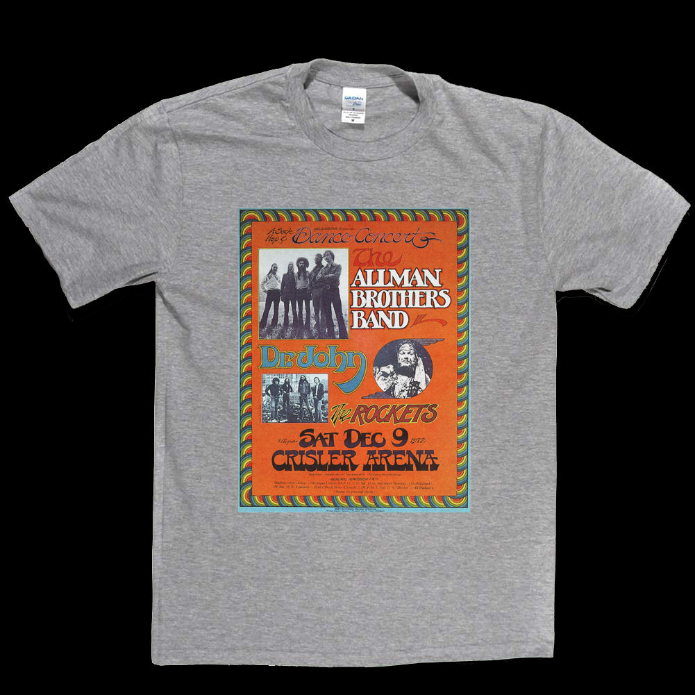Allman Brothers Band Poster T-shirt